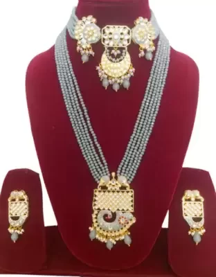 Alloy Jewel Set pack of 2 necklace