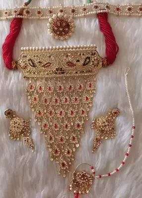 rajputi jewllery combo set