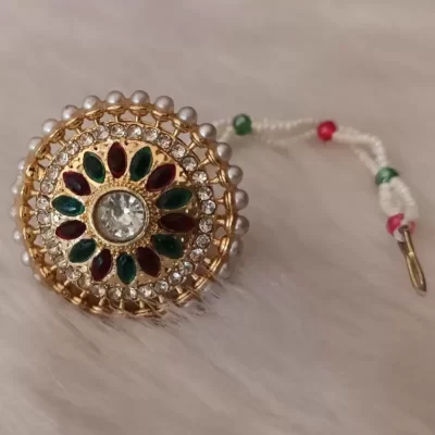 Rajasthani multicolor borla pack of 1