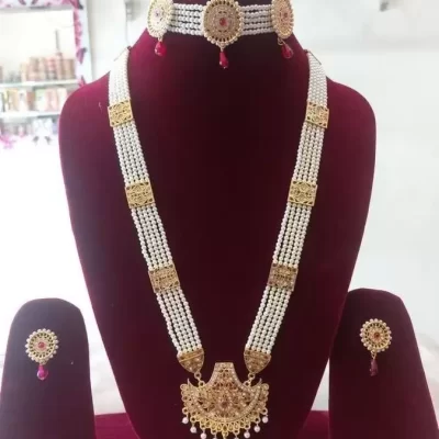 Rajasthani raani haar combo set