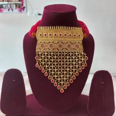 one gram gold polish plated big size aad