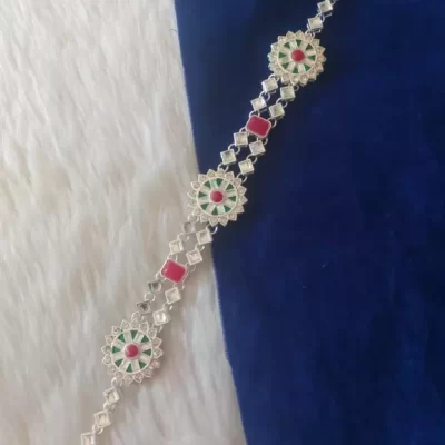 silver plated sispatti pack of 1