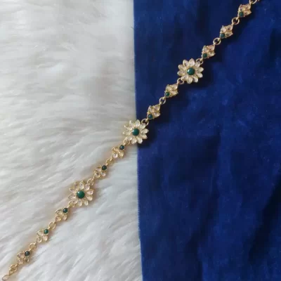 kundan green sispatti pack of 1