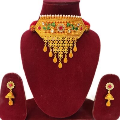 Antique jewellery set for bridal - Latest design