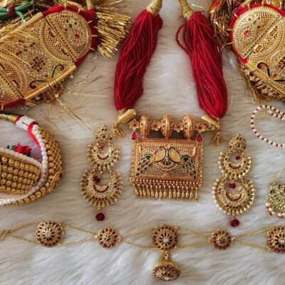 rajasthani rajwari jewellery combo set