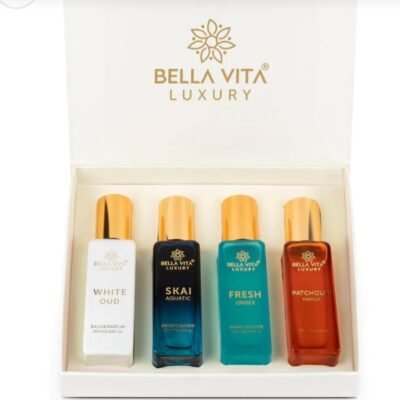 Bella Vita organic unisex luxury perfume set 4*20 ML