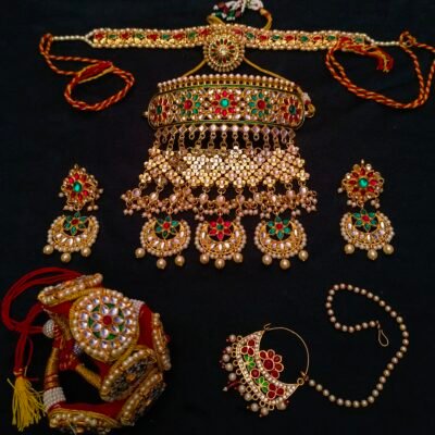 Rajasthani bridal jewellery set