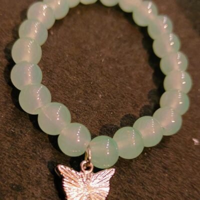 new butterfly pearl bracelet for girl
