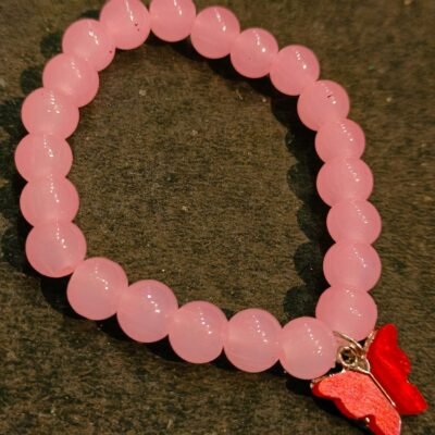 Aligent beautiful pink bracelet for girls
