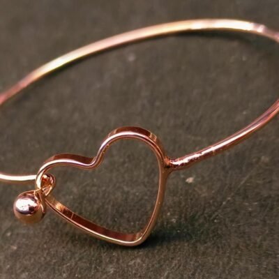 rose gold plated girls bracelet