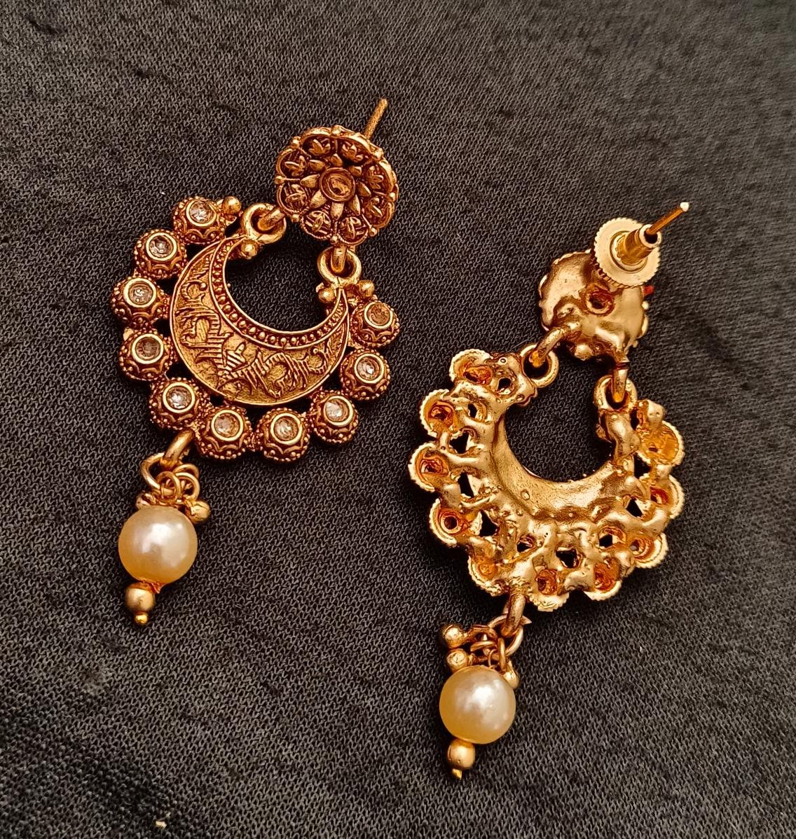 Latest Design Copper Choker Necklace Set - Image 4