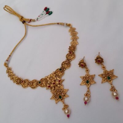 Ethnic Copper Necklace