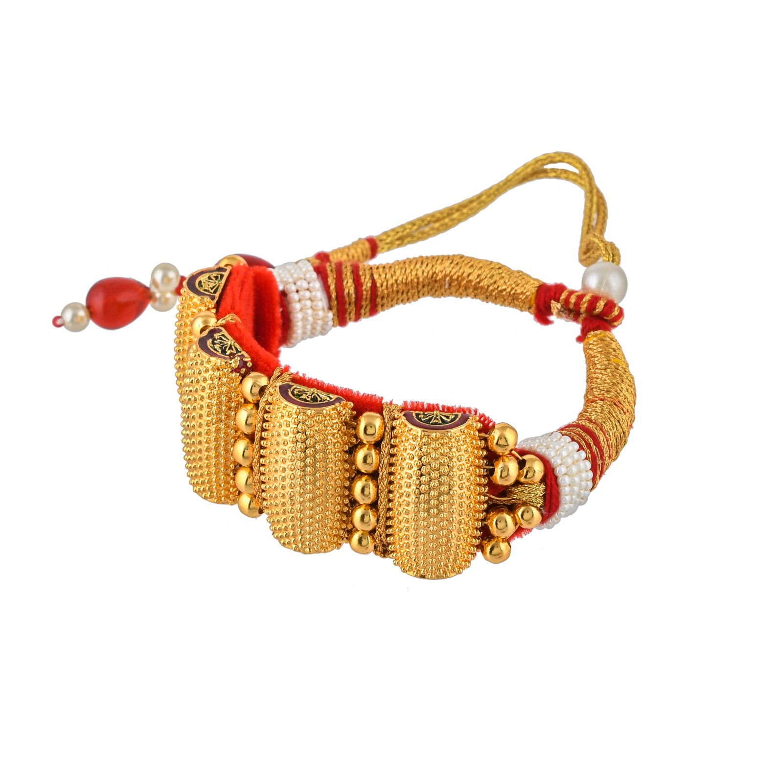 Gold Rajasthani Pochi Design - Image 5