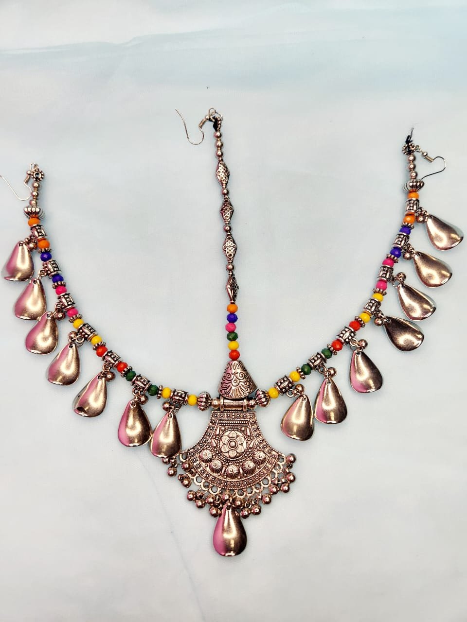 Antique Black Metal Sispatti For Girls And Women Special dandiya jewellery